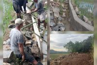 Pengerjaan Proyek Irigasi Wae Sanjong